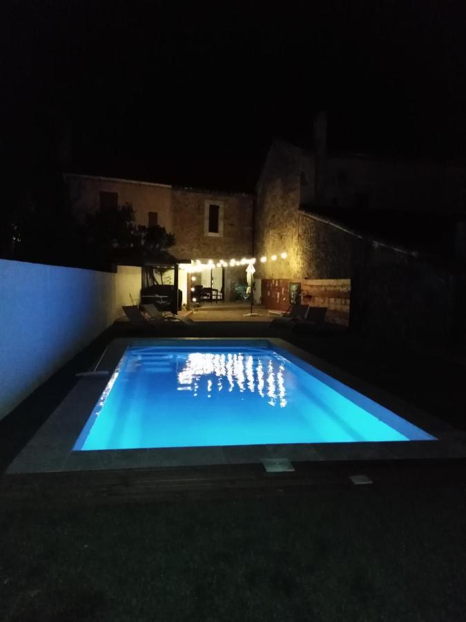 Maison A Bizanet Avec Piscine Dış mekan fotoğraf