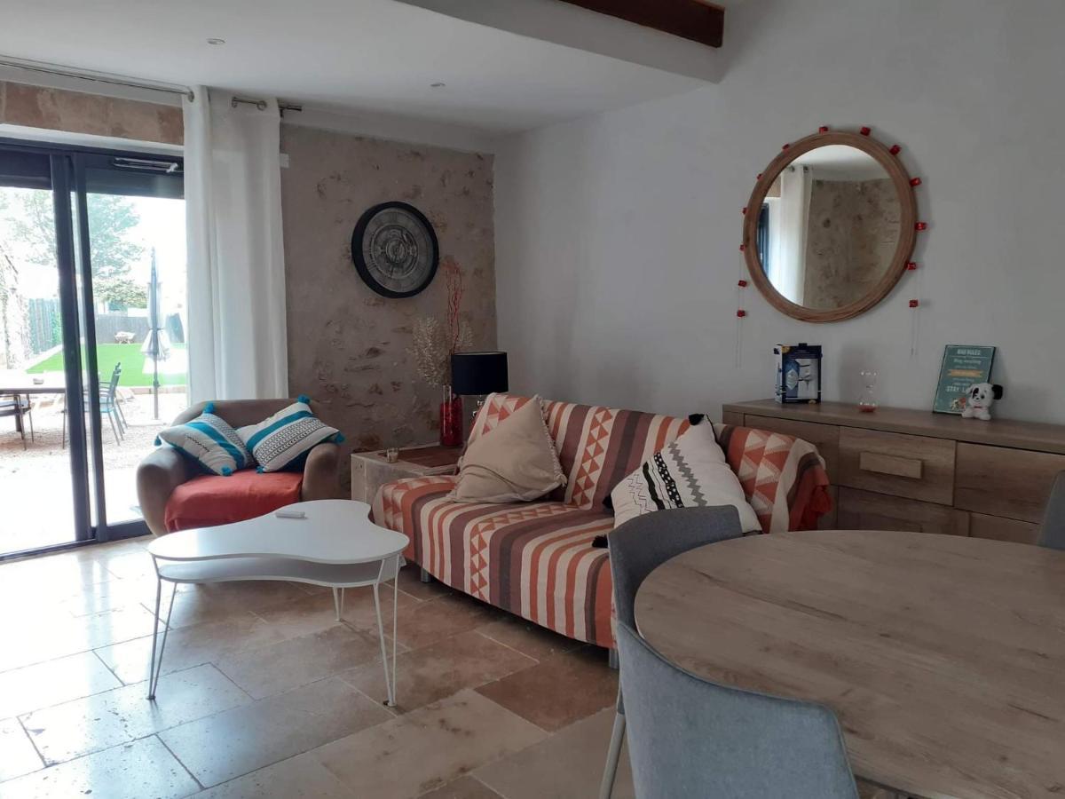 Maison A Bizanet Avec Piscine Dış mekan fotoğraf