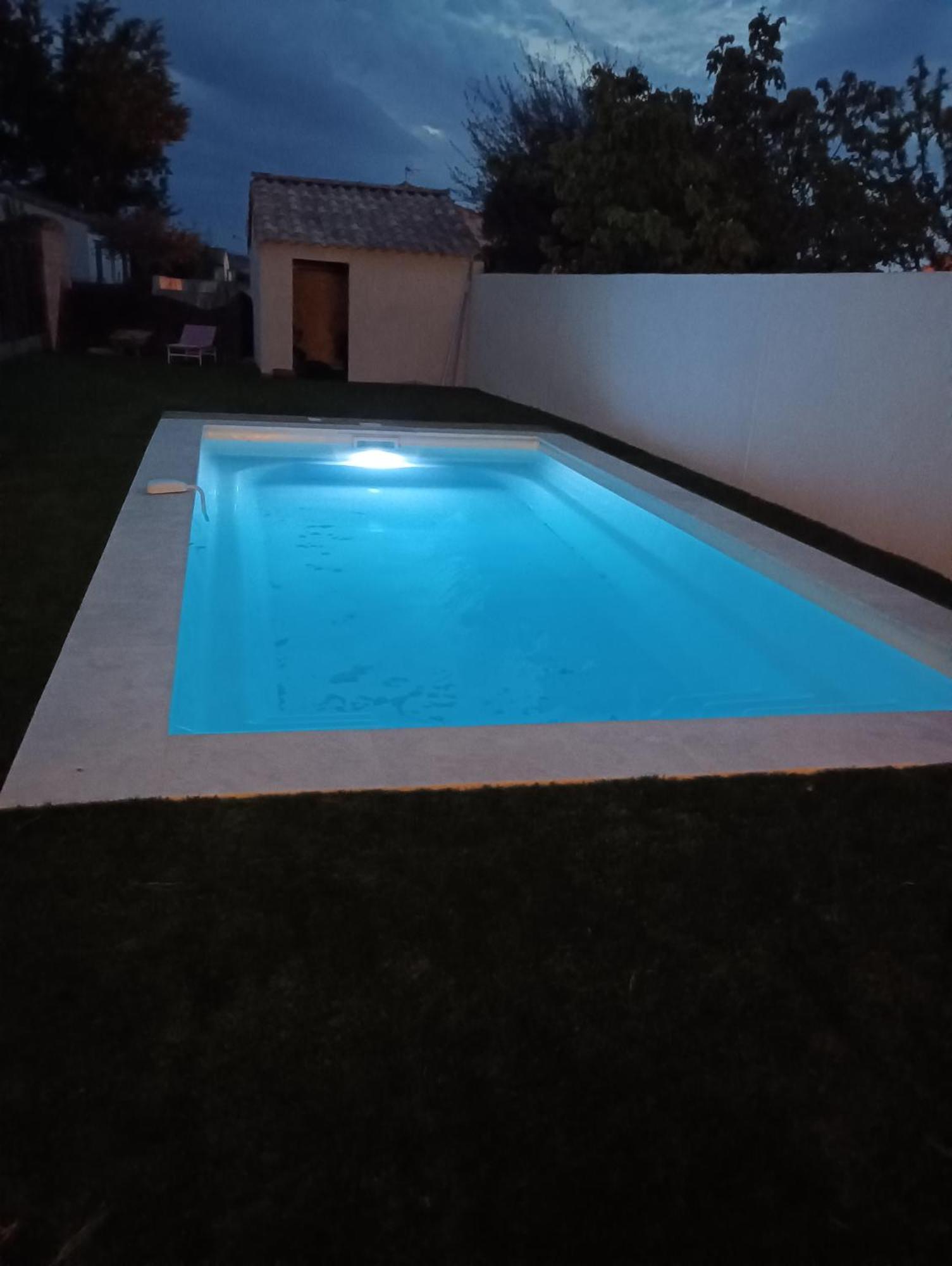 Maison A Bizanet Avec Piscine Dış mekan fotoğraf