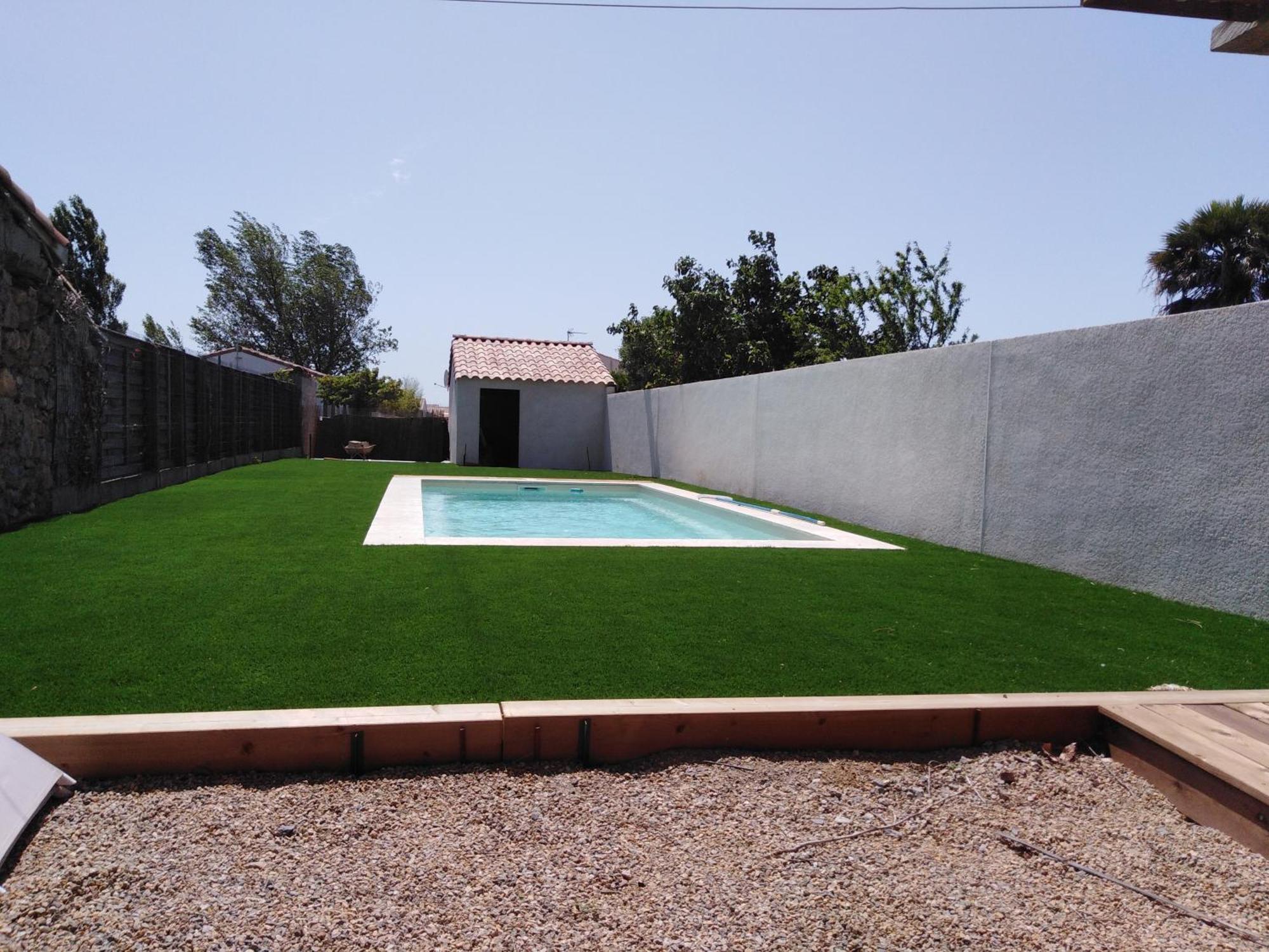 Maison A Bizanet Avec Piscine Dış mekan fotoğraf